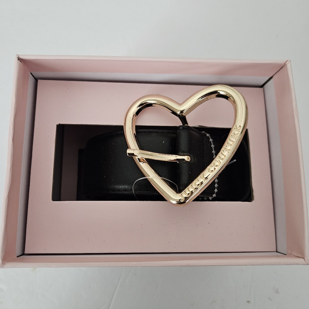Juicy Couture NIB Heart Belt
